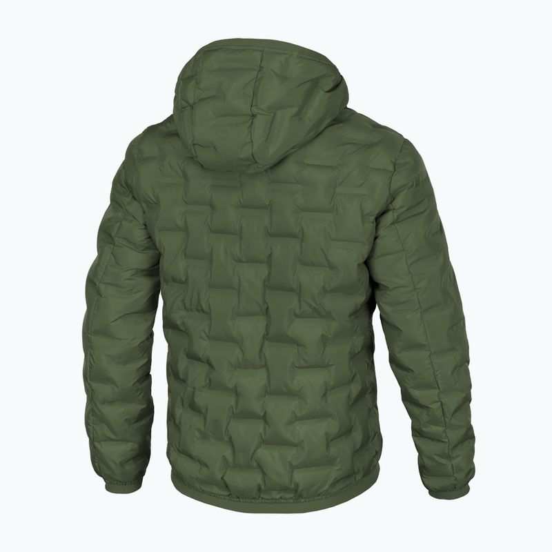 Kurtka zimowa męska Pitbull Firestone olive 5