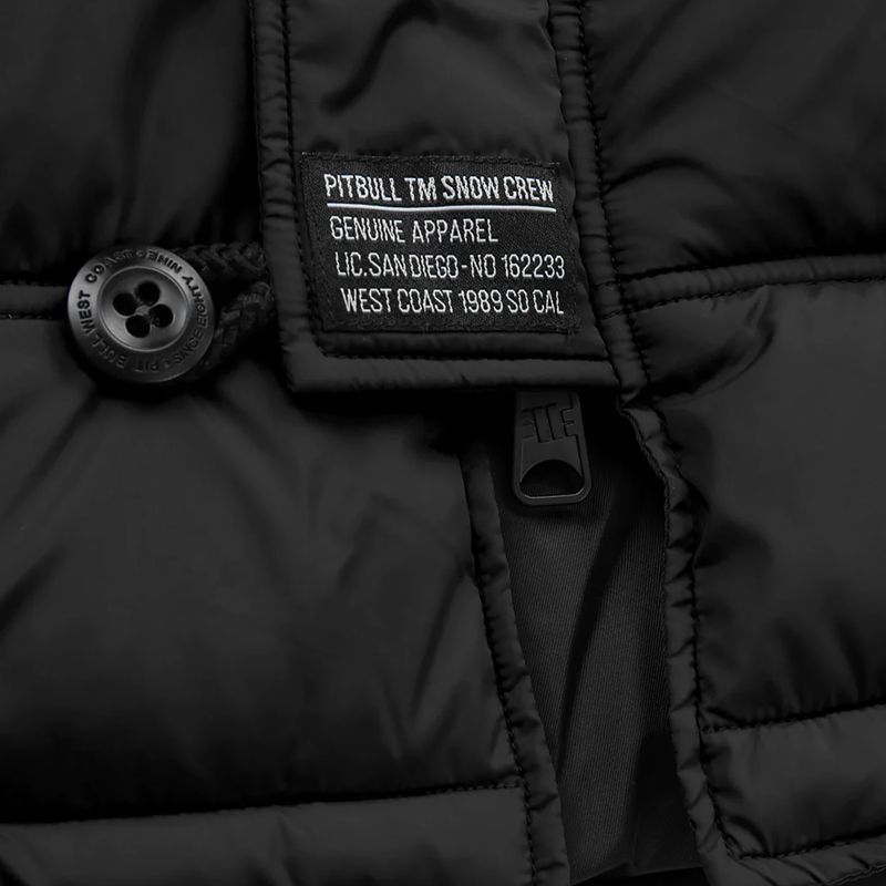 Kurtka zimowa męska Pitbull Kingston Parka black 15