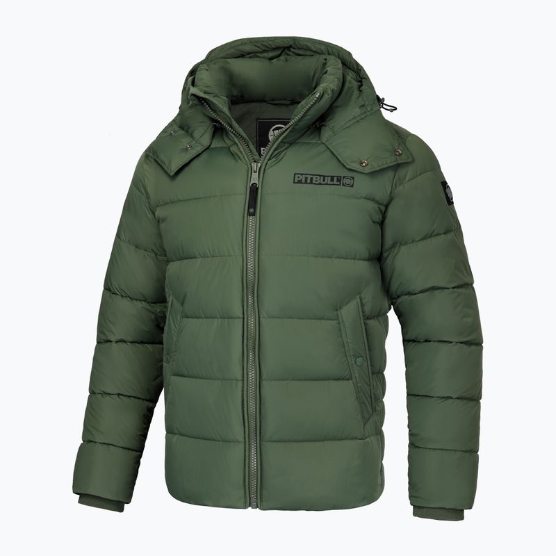 Kurtka zimowa męska Pitbull Perseus Hooded Padded olive 3