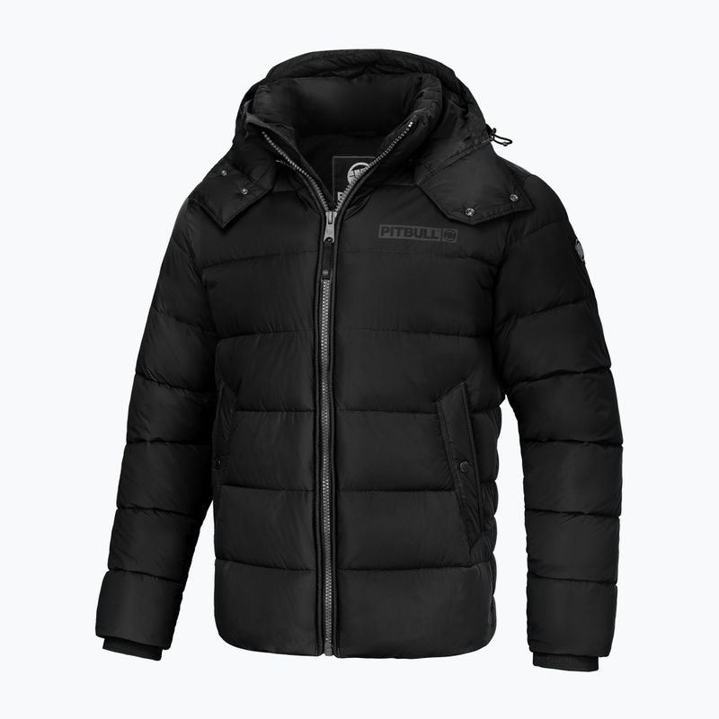 Kurtka zimowa męska Pitbull Perseus Hooded Padded black 4