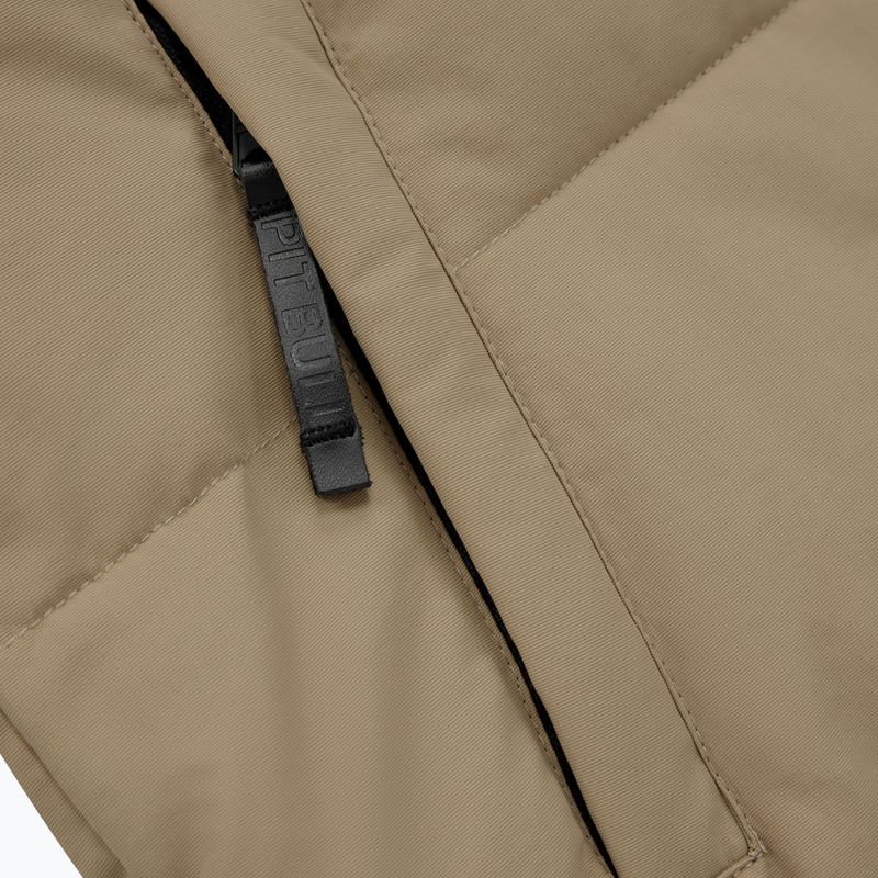 Kurtka zimowa męska Pitbull Taurus Hooded dark sand 9
