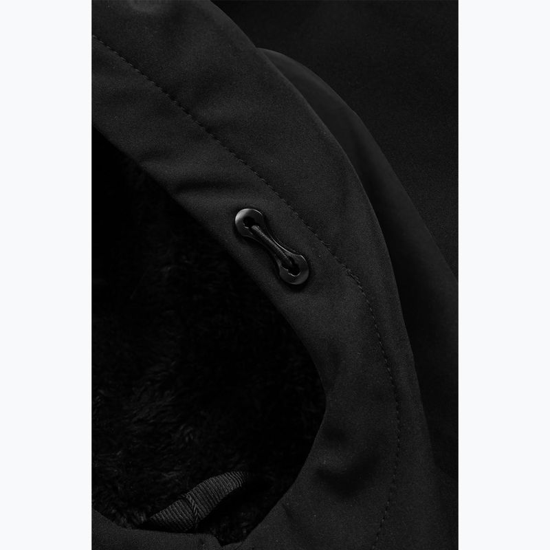 Kurtka zimowa męska Pitbull Winter Midway Hooded black 8