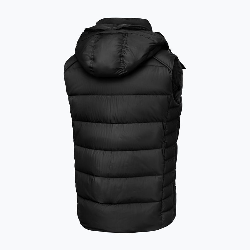 Bezrękawnik męski Pitbull Perseus Hooded Vest black 5