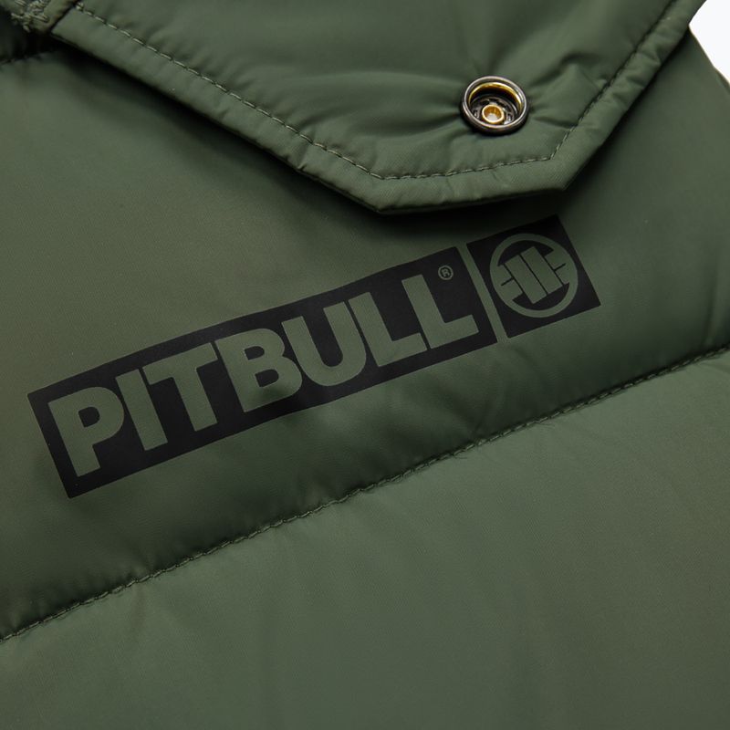 Bezrękawnik męski Pitbull Perseus Hooded Vest olive 7