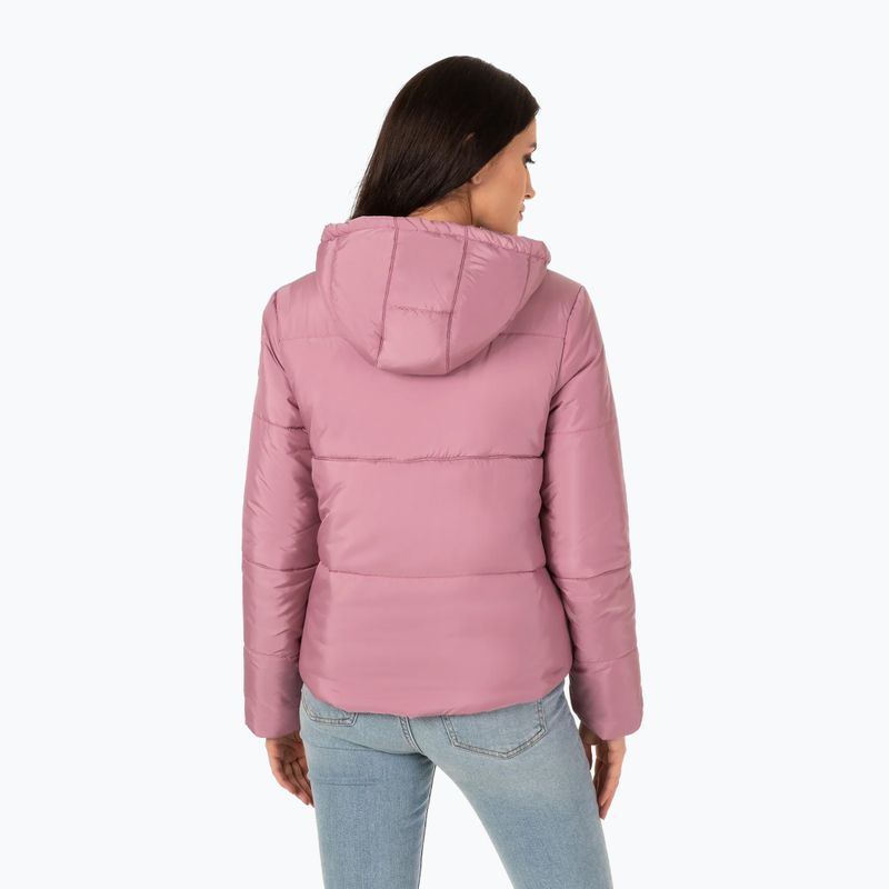 Kurtka zimowa damska Pitbull Jenell Quilted Hooded pink 2