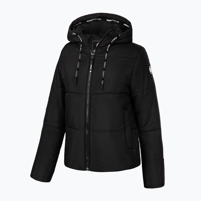 Kurtka zimowa damska Pitbull Jenell Quilted Hooded black 3