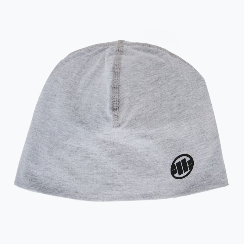 Czapka męska Pitbull Beanie Small Logo II grey melange/black