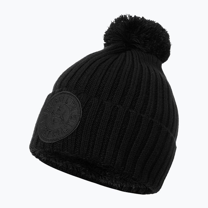 Czapka zimowa Pitbull Beanie Bubble California Dog black