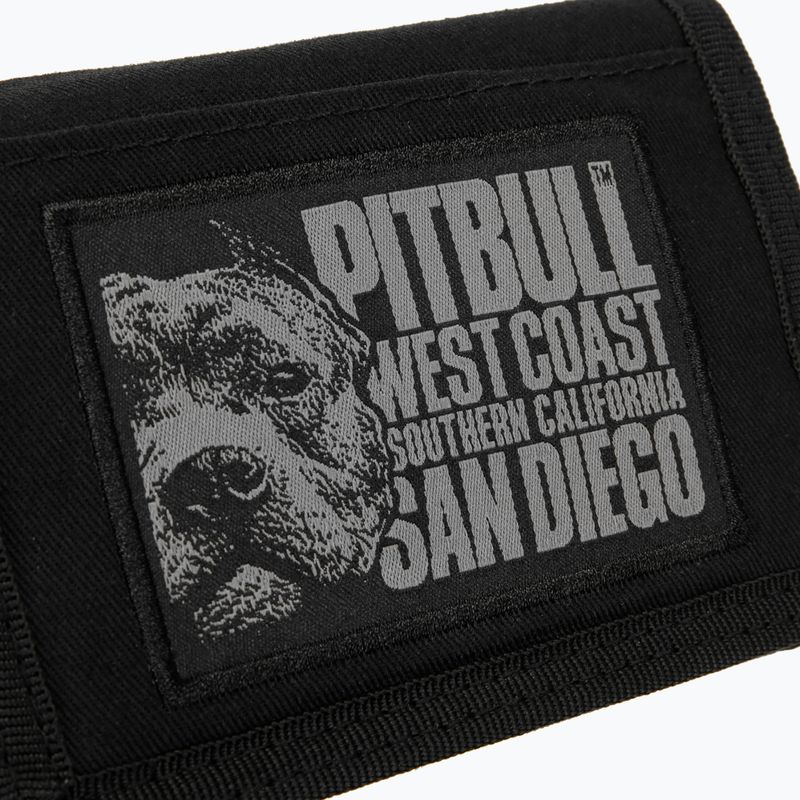 Portfel męski Pitbull Blood Dog Canvas black 4