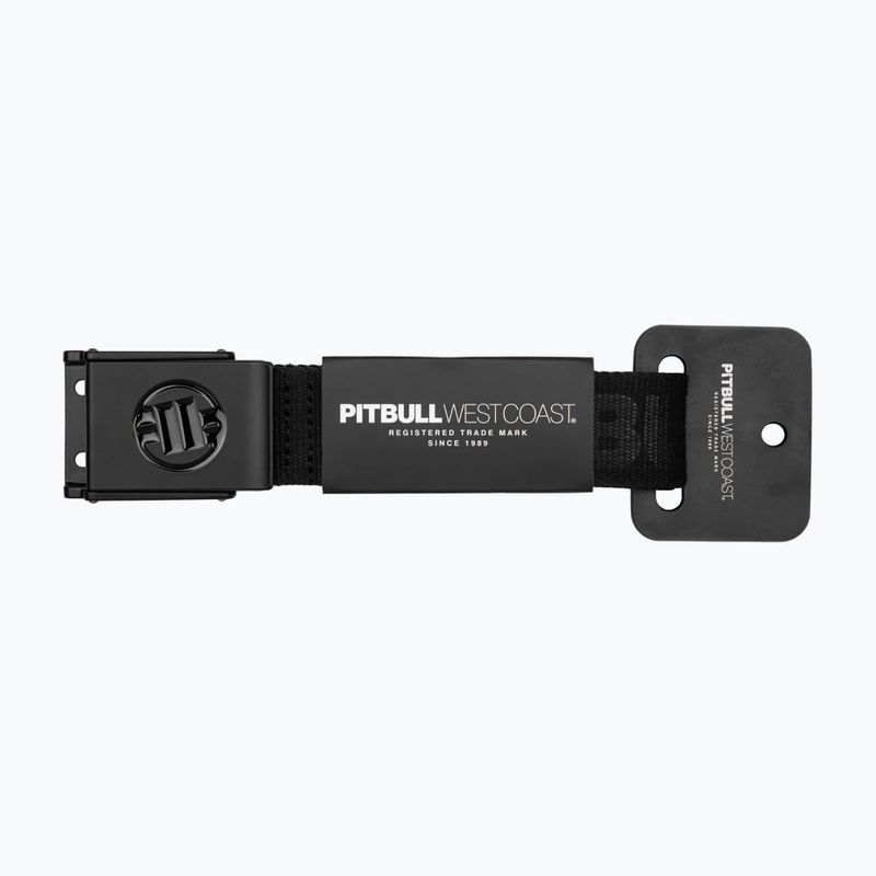 Pasek do spodni Pitbull Hilltop Embossed Webbing black 4