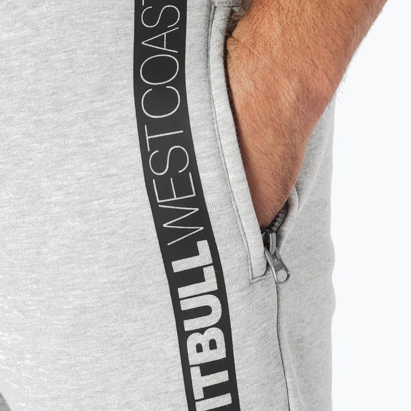 Spodnie męskie Pitbull New Hilltop Jogging grey/melange 2
