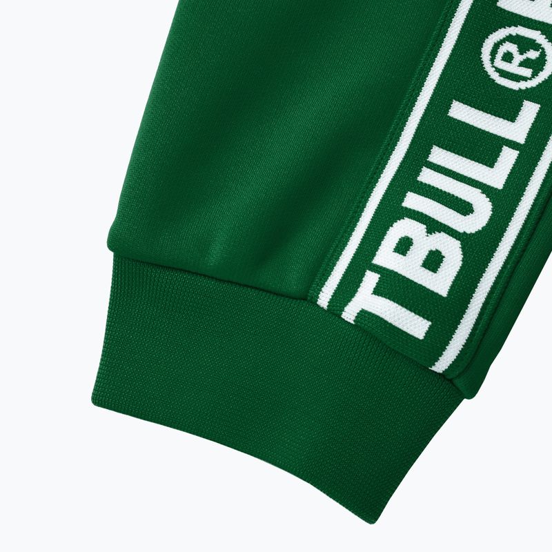 Spodnie męskie Pitbull Trackpants Tape Logo Terry Group green 7