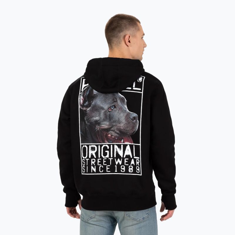 Bluza męska Pitbull Origin Hooded black 2