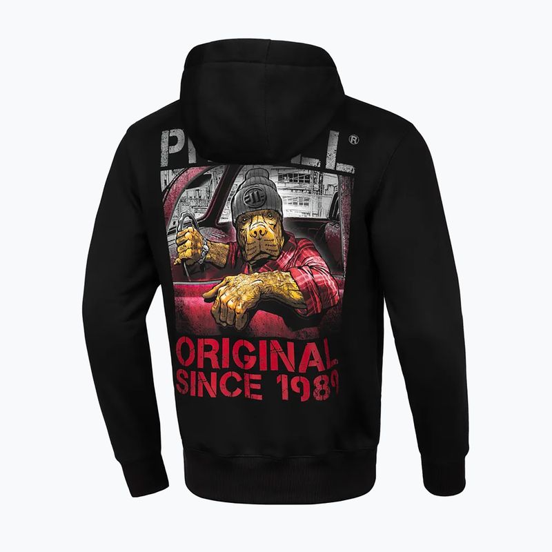 Bluza męska Pitbull Drive Hooded black 4
