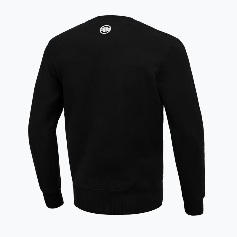 Bluza męska Pitbull Steel Logo Crewneck black 4