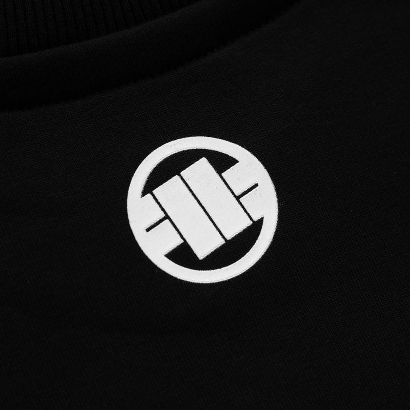 Bluza męska Pitbull Steel Logo Crewneck black 7