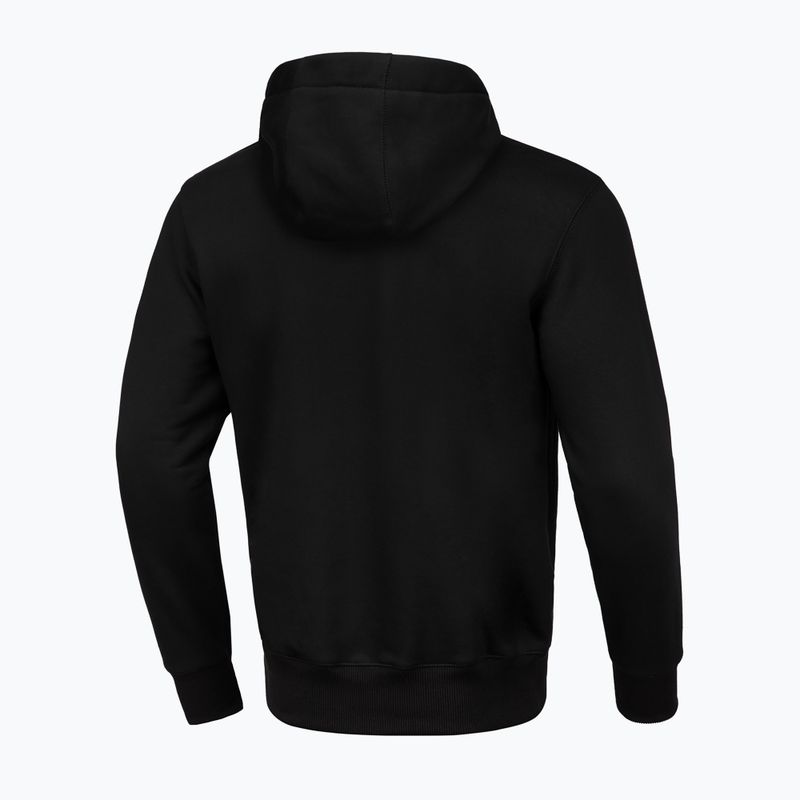 Bluza męska Pitbull Steel Logo Hooded black 2