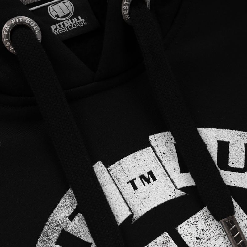 Bluza męska Pitbull Steel Logo Hooded black 3