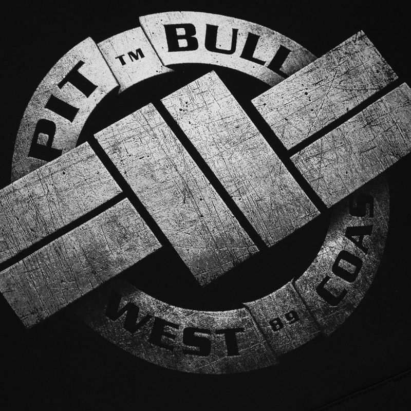 Bluza męska Pitbull Steel Logo Hooded black 4