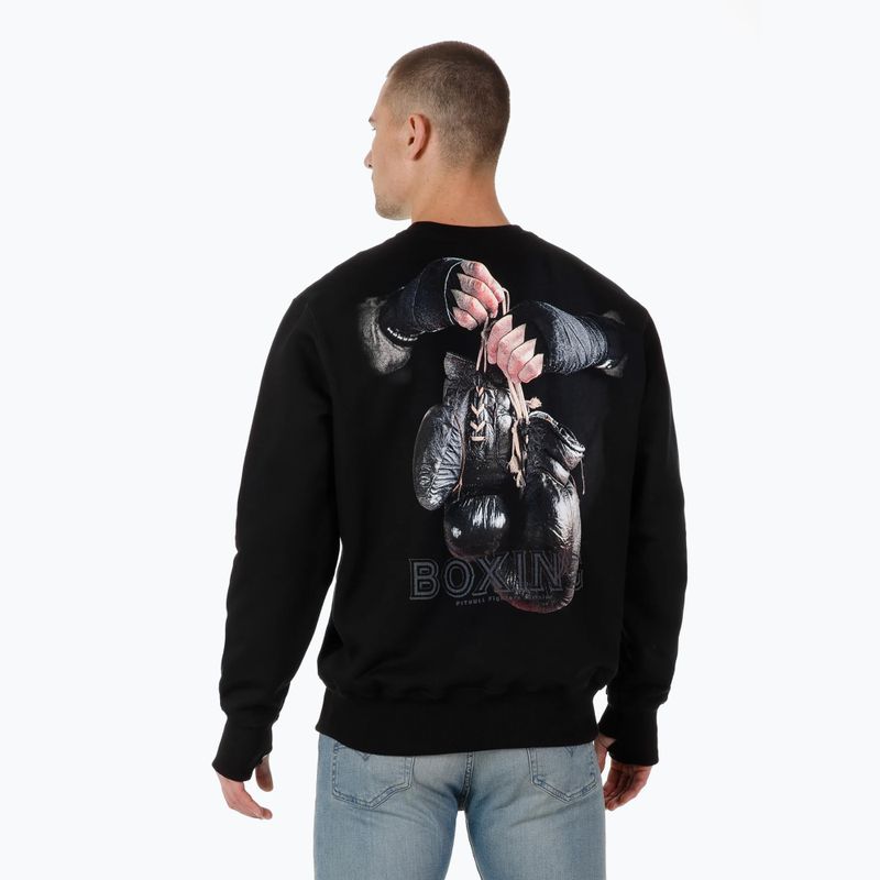 Bluza męska Pitbull Boxing FD Crewneck black 2