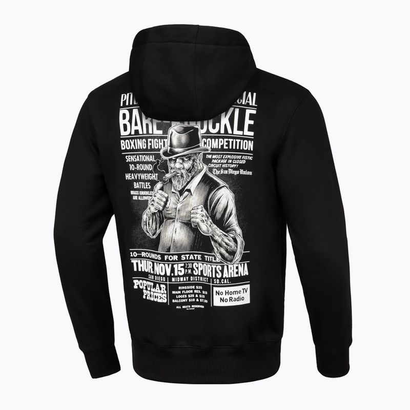 Bluza męska Pitbull Bare Knuckle Hooded black 2