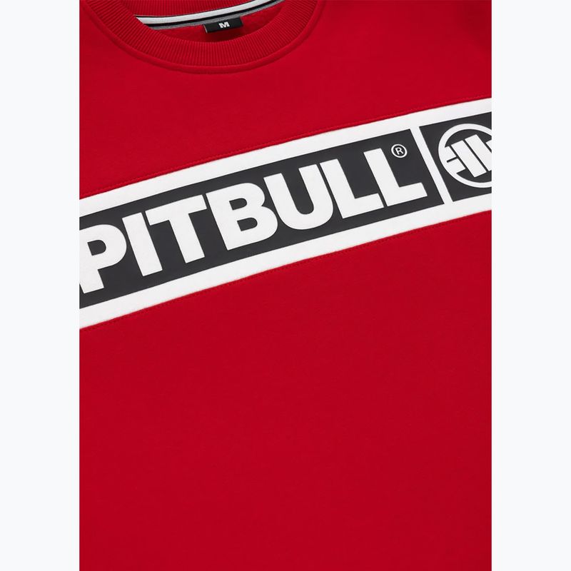 Bluza męska Pitbull Sherwood Crewneck red 6