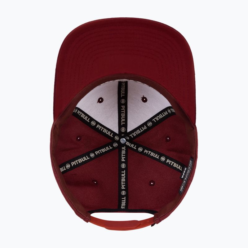 Czapka z daszkiem Pitbull Snapback Pitbull YP Classic Premium burgundy 3