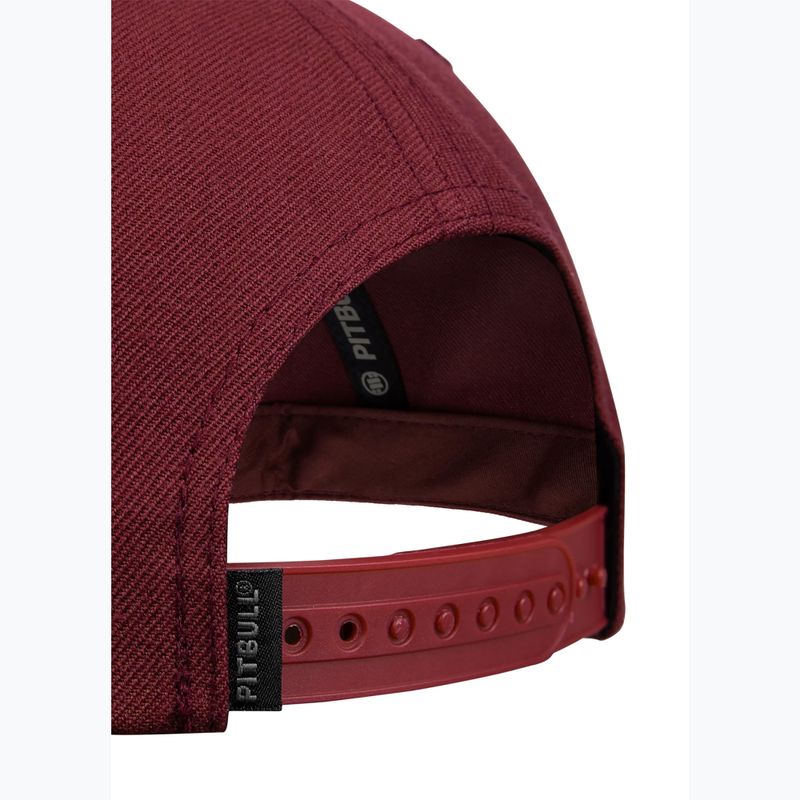 Czapka z daszkiem Pitbull Snapback Pitbull YP Classic Premium burgundy 6