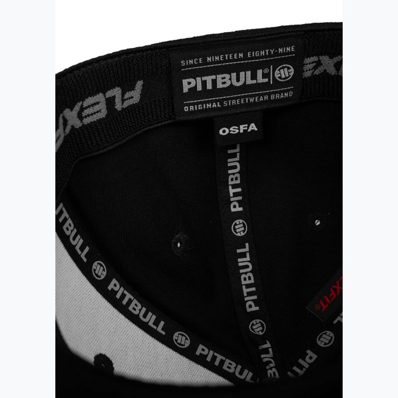 Czapka z daszkiem męska Pitbull Full Cap 'Small Logo” Welding Youth black 6