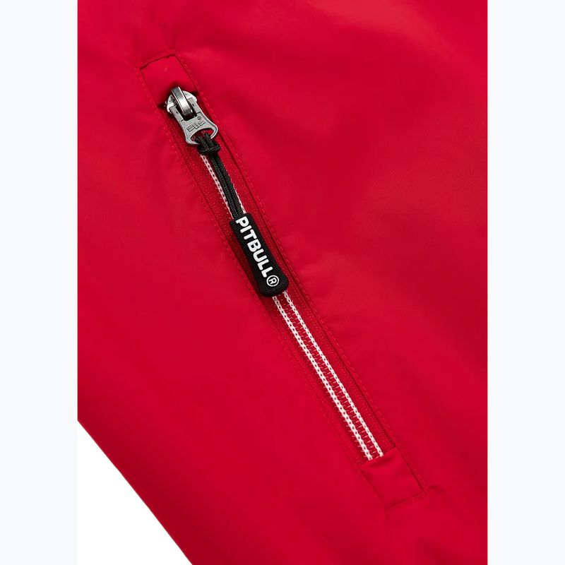 Kurtka męska Pitbull Athletic Hilltop Hooded Nylon red 6