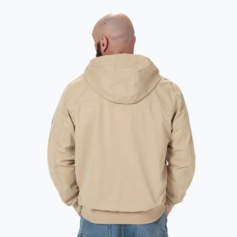Kurtka męska Pitbull Longwood Hooded sand 3
