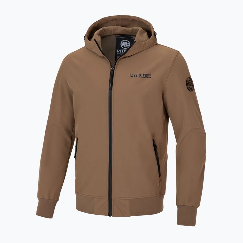 Kurtka męska Pitbull Midway 2 Softshell coyote brown 4