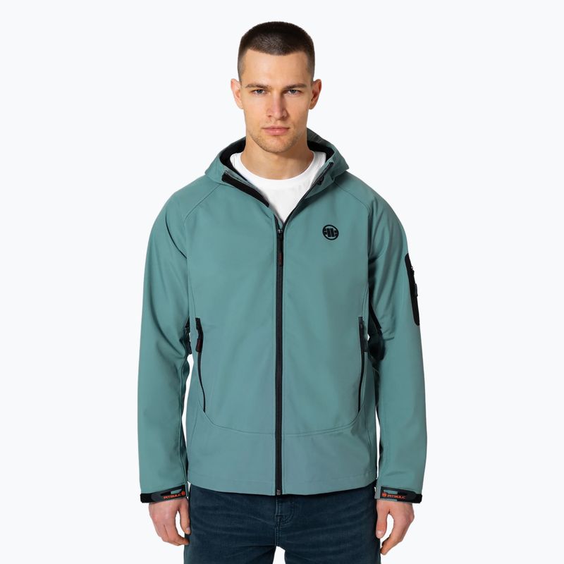 Kurtka męska Pitbull Airfield Softshell mint