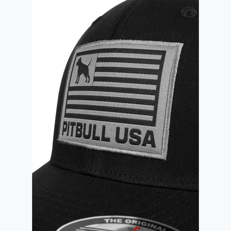 Czapka z daszkiem męska Pitbull Mesh Full Cap Pitbull Usa Multicam black 4