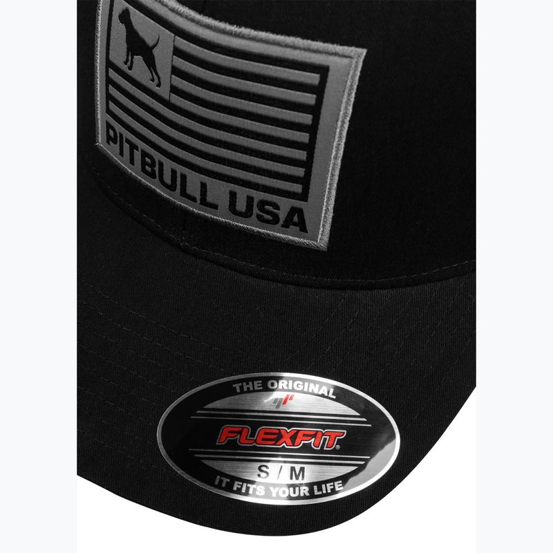 Czapka z daszkiem męska Pitbull Mesh Full Cap Pitbull Usa Multicam black 5