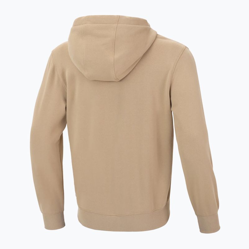 Bluza męska Pitbull Terry Group Hooded Zip sand 2