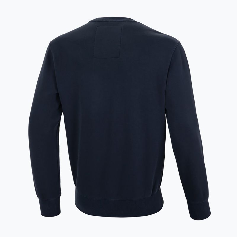 Bluza męska Pitbull Lancaster Crewneck dark navy 4