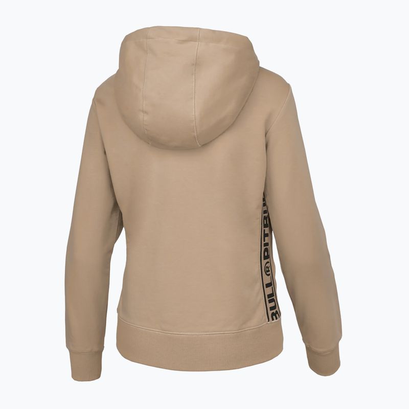 Bluza damska Pitbull La Deta Hooded Zip sand 3