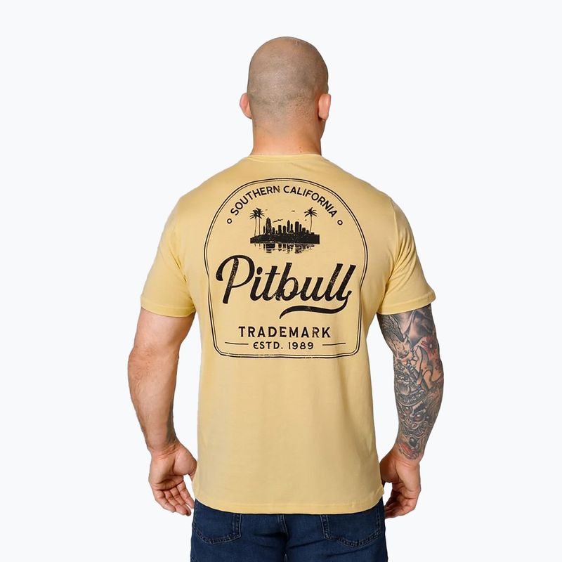 Koszulka męska Pitbull So Cal yellow 3