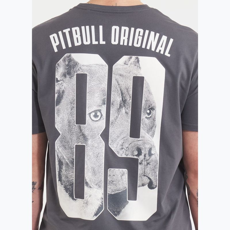 Koszulka męska Pitbull Eighty Nine Dog graphite 5