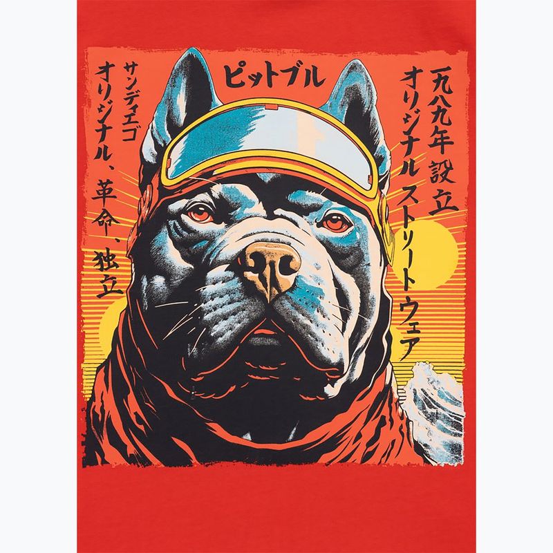 Koszulka męska Pitbull Fuji red 8