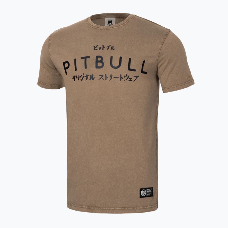 Koszulka męska Pitbull Bravery coyote brown 4