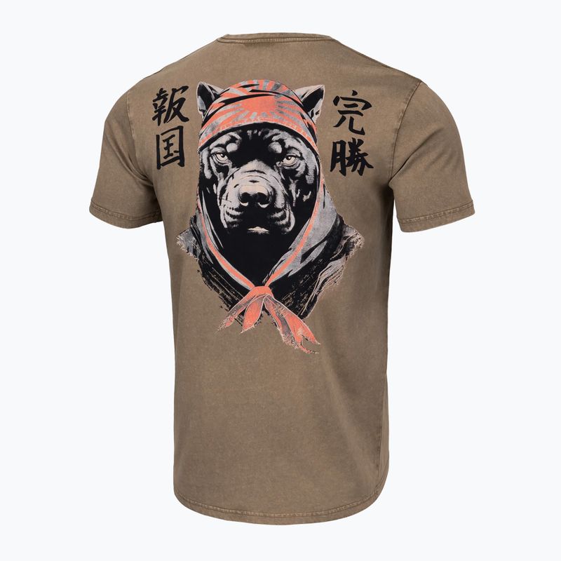 Koszulka męska Pitbull Bravery coyote brown 5