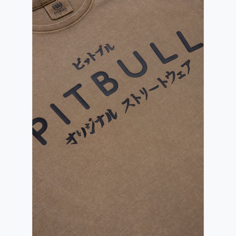 Koszulka męska Pitbull Bravery coyote brown 7