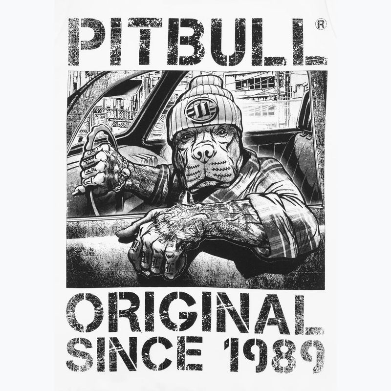 Koszulka męska Pitbull Drive white 6