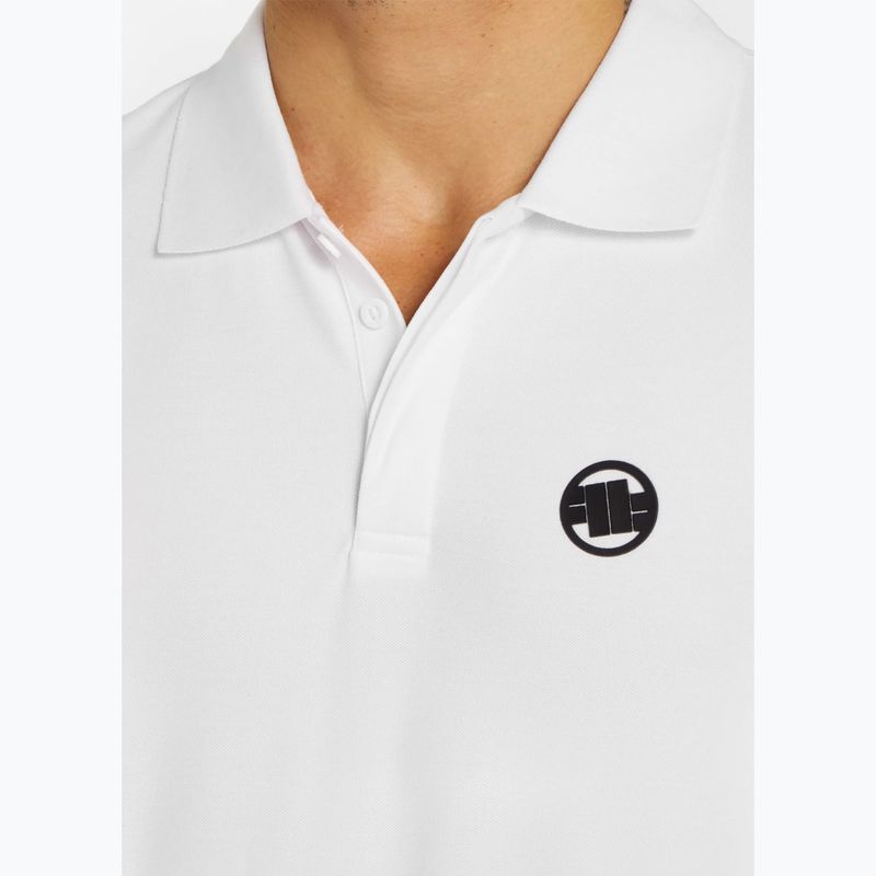 Koszulka polo męska Pitbull Rockey Polo white 5