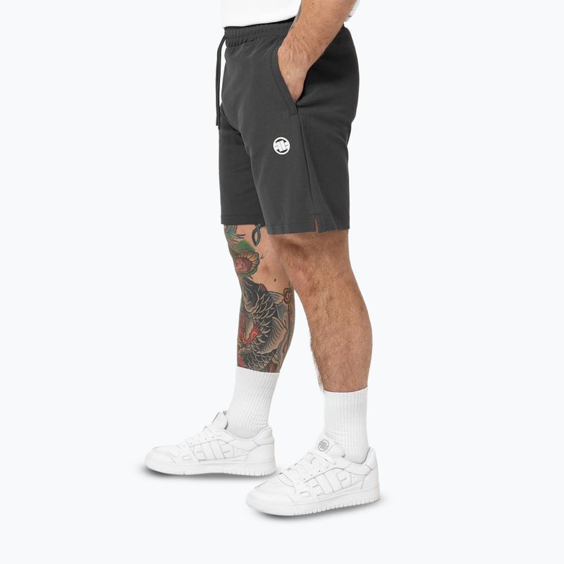Spodenki męskie Pitbull Pique Rockey graphite 5
