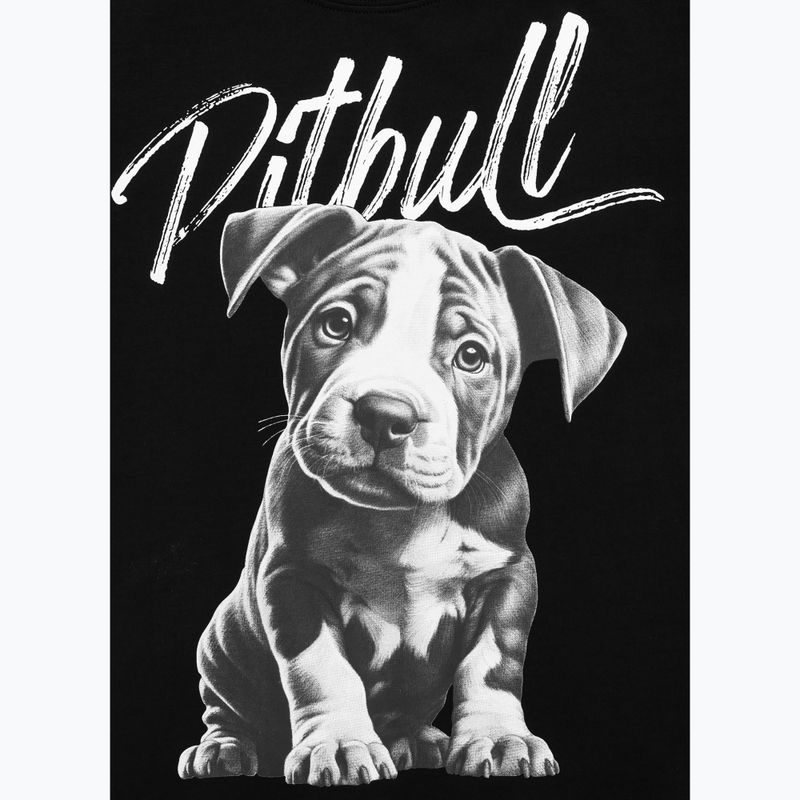 Koszulka damska Pitbull Puppy black 3