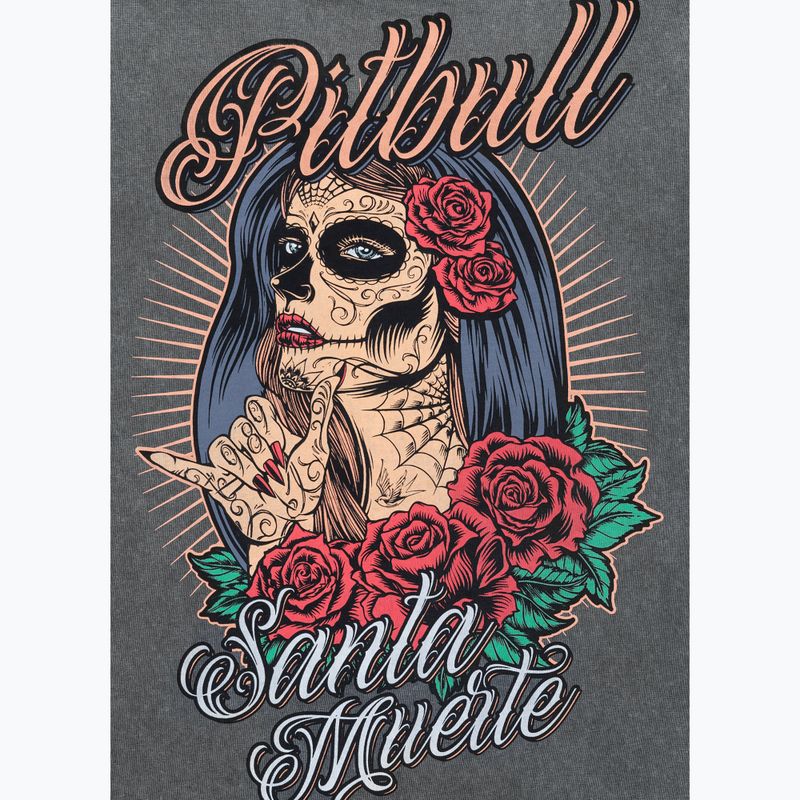 Koszulka damska Pitbull Santa Muerte graphite 5