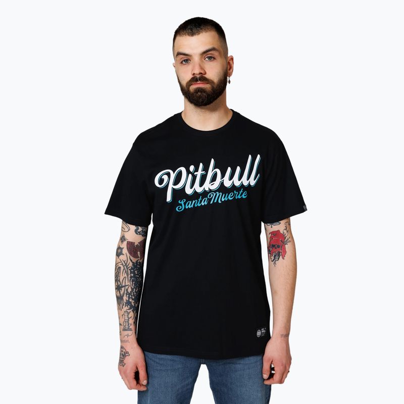 Koszulka męska Pitbull Santa Muerte black